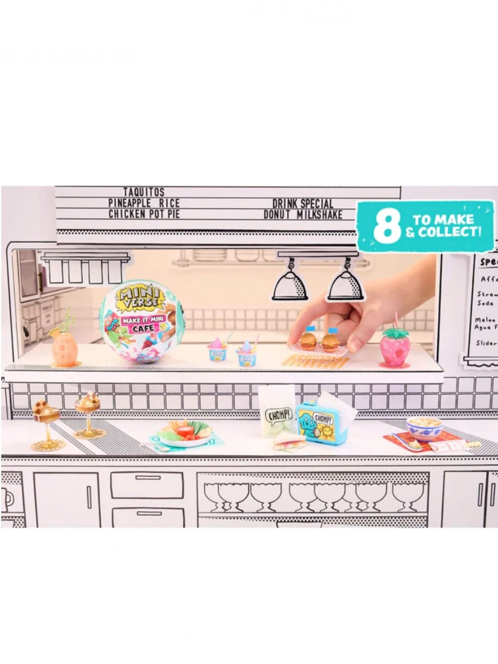 MGA's Miniverse Make It Mini Cafe
Series 5 Mini Collectibles - Picture 2 of 7